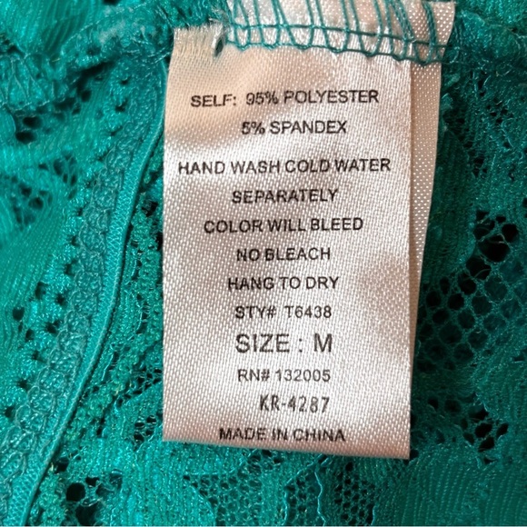 FLAWLESS Jade Lace Bralette NWT size M - Picture 5 of 5